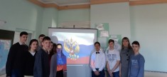 В колледже состоялось открытое внеклассное мероприятие «Крым и Россия – общая судьба»